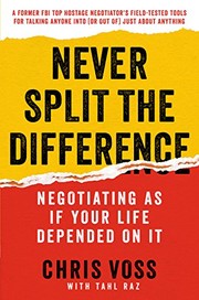 Never Split the difference cover